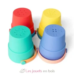 Seaux empilables en silicone pour eau et sable - Little L
