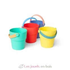 Seaux empilables en silicone pour eau et sable - Little L
