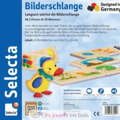 Serpent d'images, jeu d'appariement - Selecta