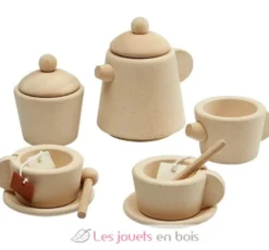 Service à thé - naturel - Plan Toys