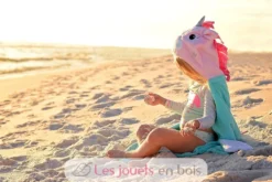 Serviette de bain enfant - Allie la licorne - Zoocchini