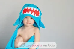 Serviette de bain enfant - Sherman le requin - Zoocchini