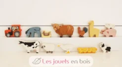 Set animaux en bois Ferme - Tender Leaf Toys