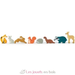 Set animaux en bois Forêt - Tender Leaf Toys