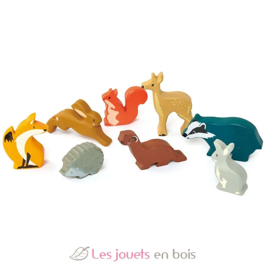 Set animaux en bois Forêt - Tender Leaf Toys