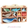 Set animaux marins en bois - Tender Leaf Toys