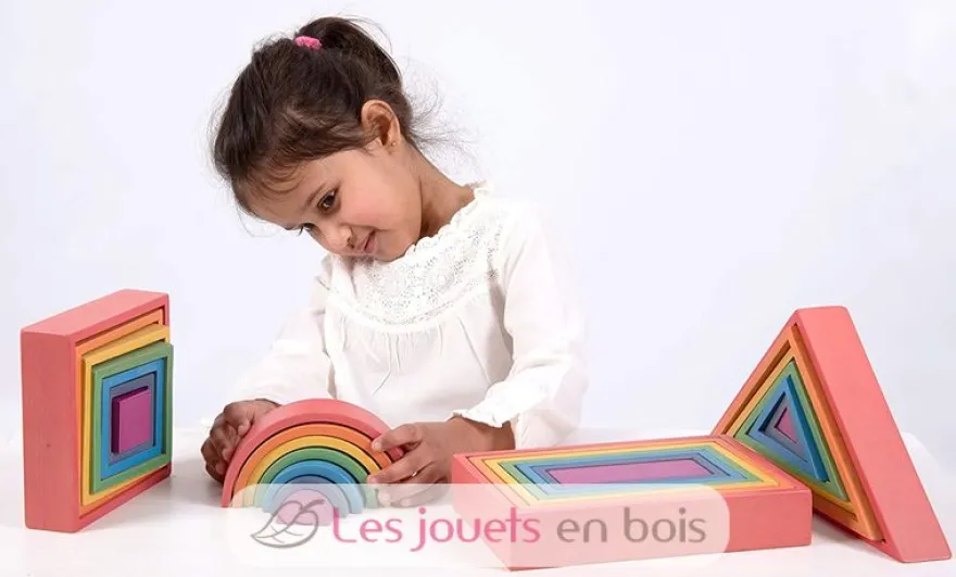 Set architecte Arc-en-ciel - TickiT