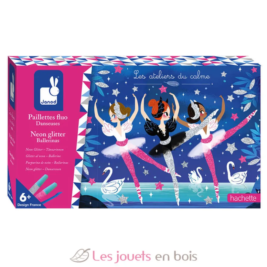Set créatif Paillettes Fluo Danseuses - Janod