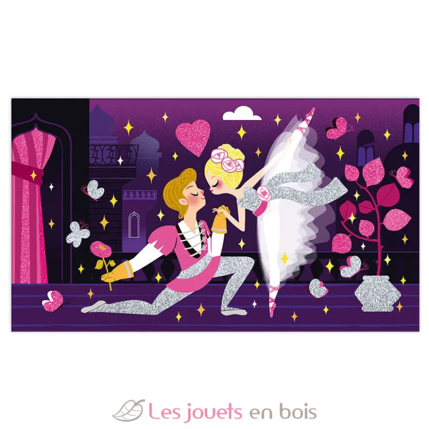 Set créatif Paillettes Fluo Danseuses - Janod