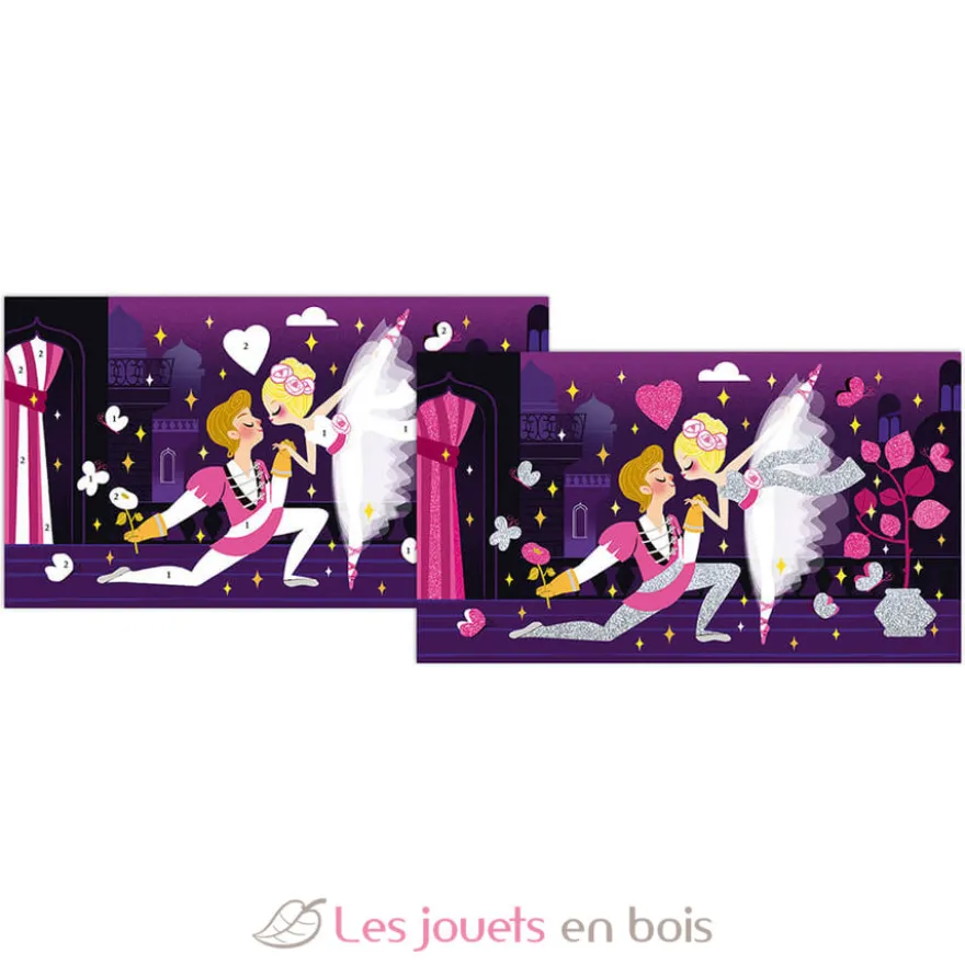Set créatif Paillettes Fluo Danseuses - Janod