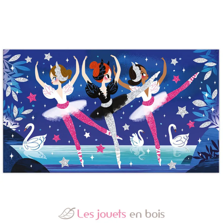 Set créatif Paillettes Fluo Danseuses - Janod