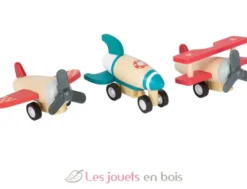 Set d'avions à rétrofriction - Small Foot company