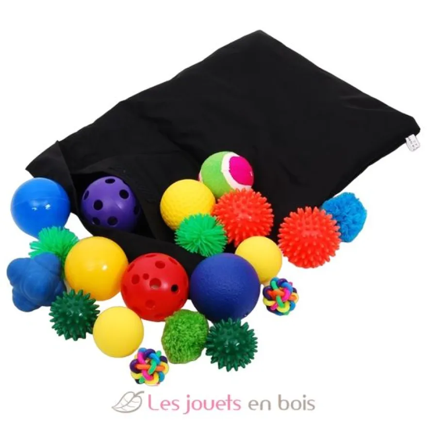 Set de 20 balles sensorielles - TickiT