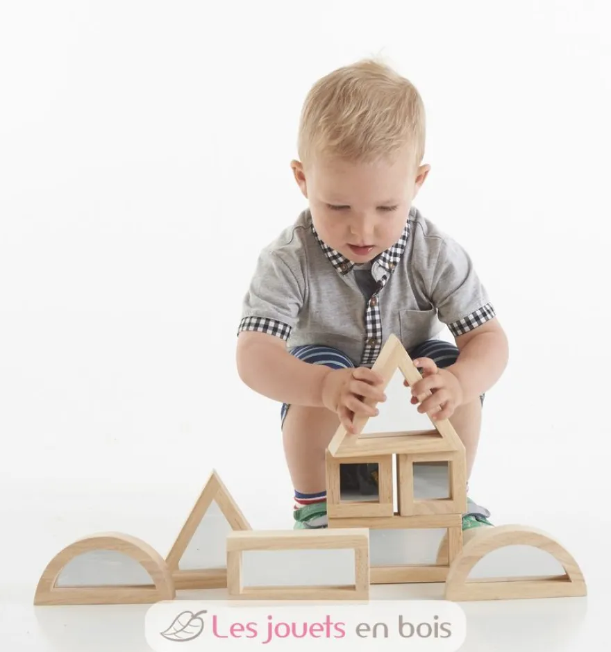 Set de 8 blocs miroirs - TickiT
