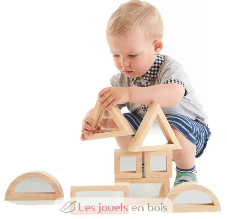 Set de 8 blocs miroirs - TickiT