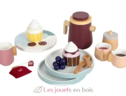 Set de café et de thé Tasty bordeaux Small Foot Compagny