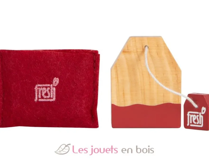 Set de café et de thé Tasty bordeaux Small Foot Compagny