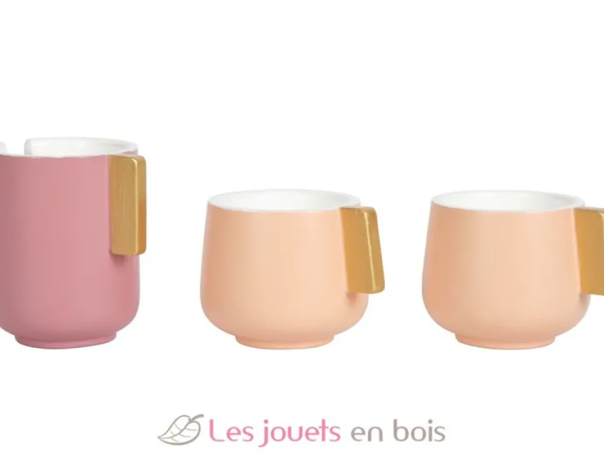 Set de café et de thé Tasty bordeaux Small Foot Compagny