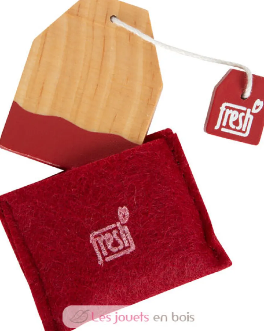 Set de café et de thé Tasty bordeaux Small Foot Compagny
