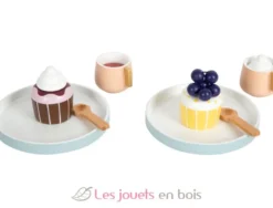 Set de café et de thé Tasty bordeaux Small Foot Compagny