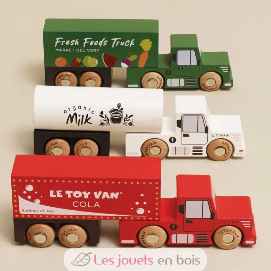 Set de camions et remorques - Le Toy Van