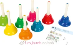 Set de cloches à main multicolores Small Foot Compagny