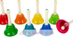 Set de cloches à main multicolores Small Foot Compagny