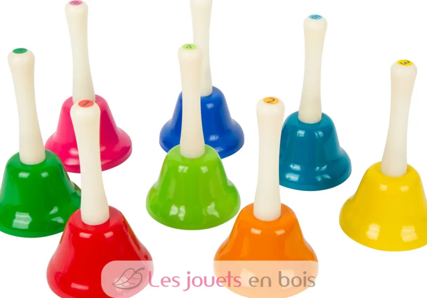 Set de cloches à main multicolores Small Foot Compagny