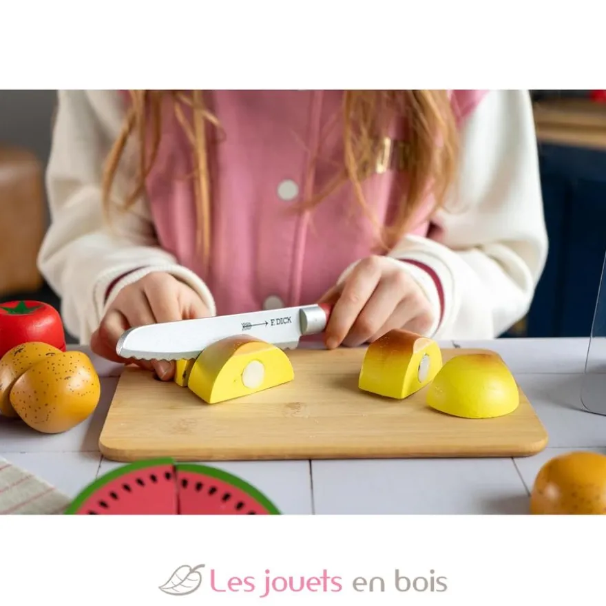 Set de couteaux en bois avec bloc de rangement - Tanner