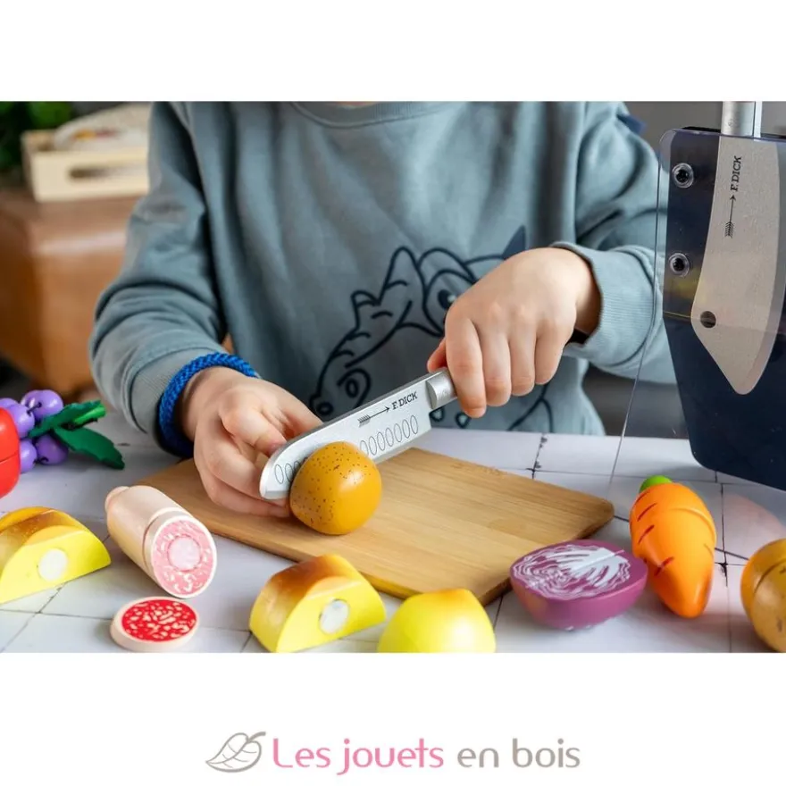 Set de couteaux en bois avec bloc de rangement - Tanner