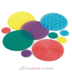 Set de 10 disques sensoriels texturés - TickiT