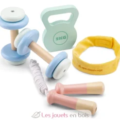 Set de fitness en bois - New Classic Toys
