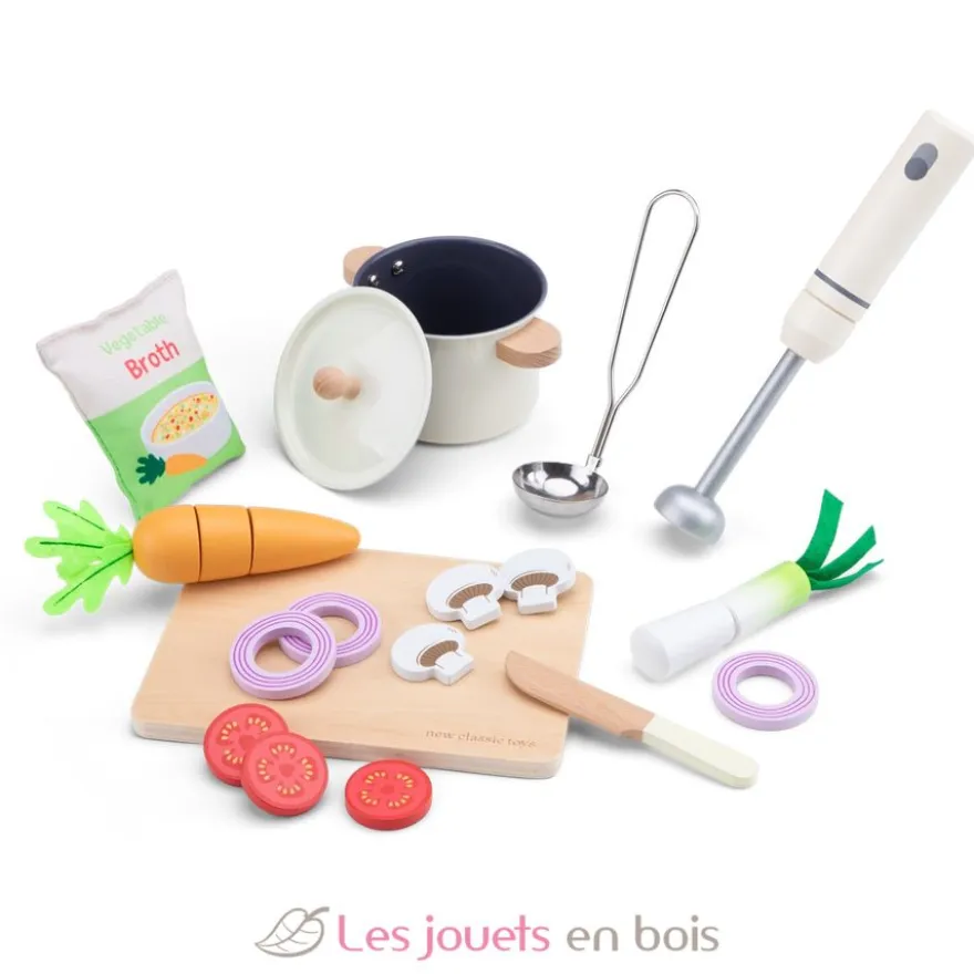 Set de jeu pour préparer la soupe - New Classic Toys