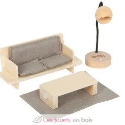 Set de meubles en bois pour maison de poupées - Small foot