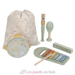 Set de musique vert Safari Friends - Bois - Little Dutch