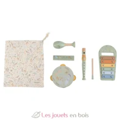 Set de musique vert Safari Friends - Bois - Little Dutch