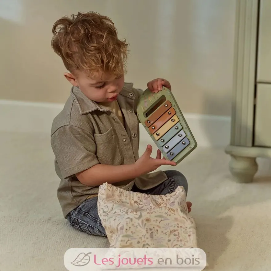 Set de musique vert Safari Friends - Bois - Little Dutch