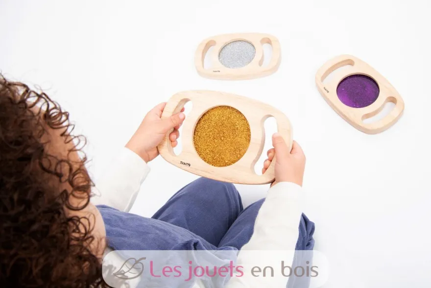 Set de 3 panneaux à paillettes - TickiT