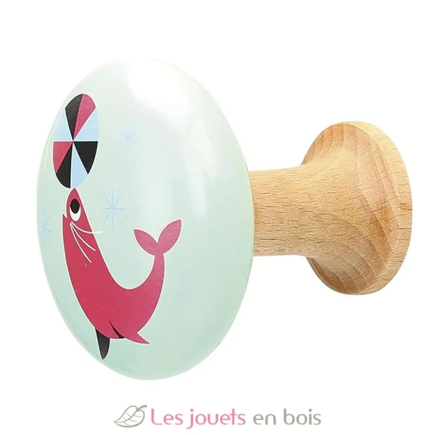 Set de 2 patères otarie Ingela P. Arrhenius - Vilac