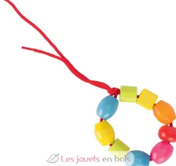 Set de 45 perles en bois - Goki