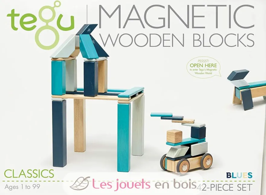 Set de 42 pièces Blues - Tegu