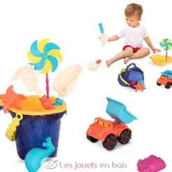 Set de plage bleu - B.Toys