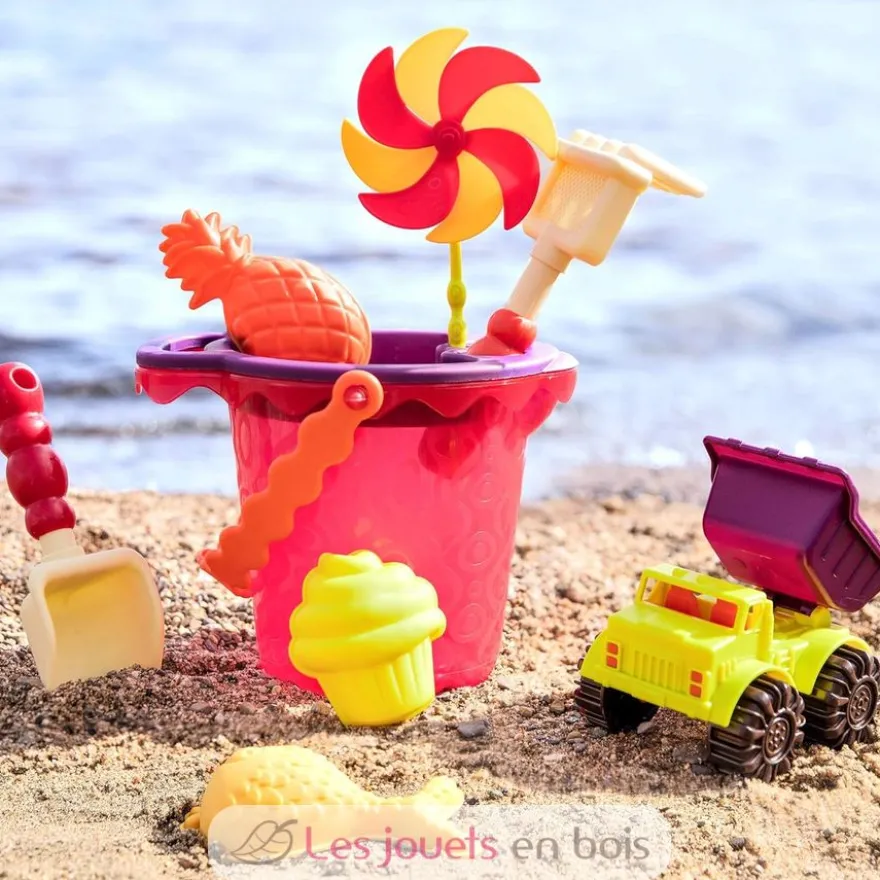 Set de plage rouge - B.Toys