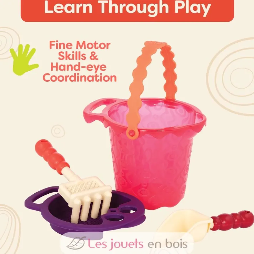 Set de plage rouge - B.Toys