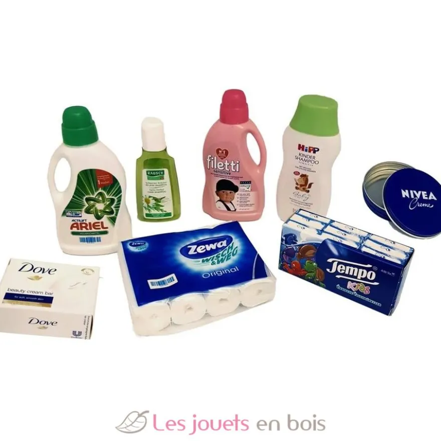 Set de produits de soins pour jouer - Plastique et carton - Tanner