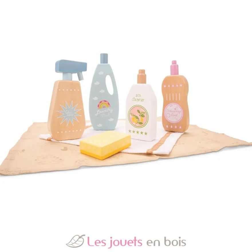 Set de produits ménagers en bois - New Classic Toys