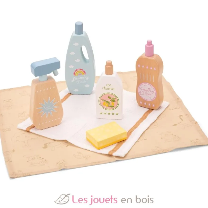 Set de produits ménagers en bois - New Classic Toys