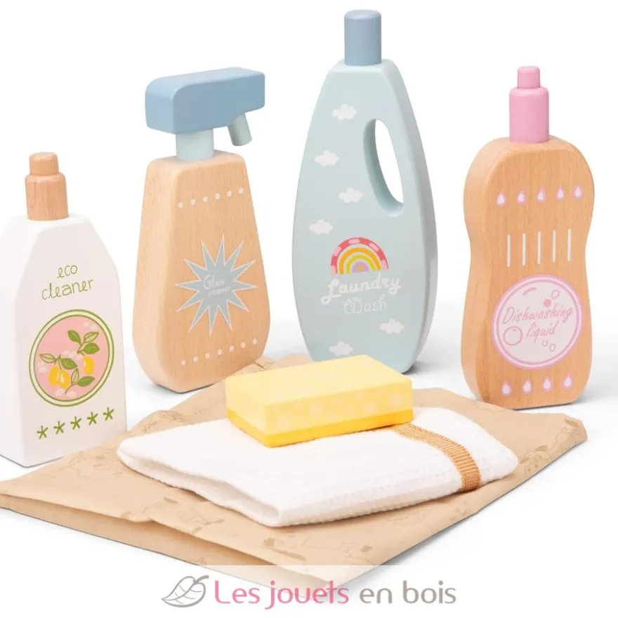 Set de produits ménagers en bois - New Classic Toys