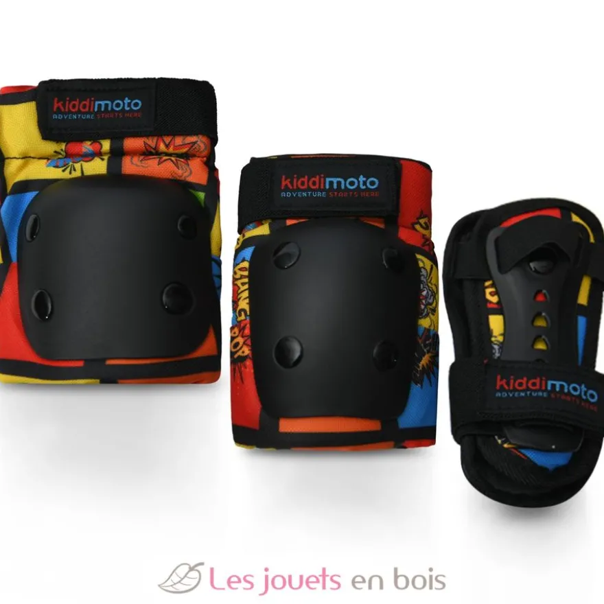 Set de protections enfant Comic S - Kiddimoto
