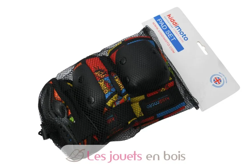 Set de protections enfant Comic S - Kiddimoto